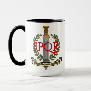 SPQR Gladius - Senatus Populusque Romanus Mug