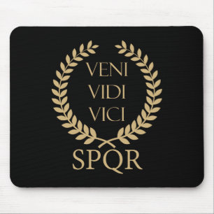 SPQR: Veni, Vidi, Vici Mouse Pad