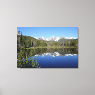 Sprague Lake I at Rocky Mountain National Park Canvas Print