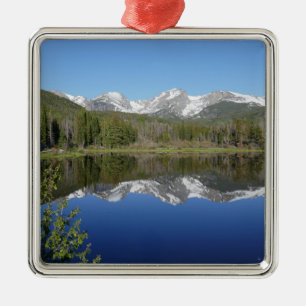 Sprague Lake I at Rocky Mountain National Park Metal Ornament