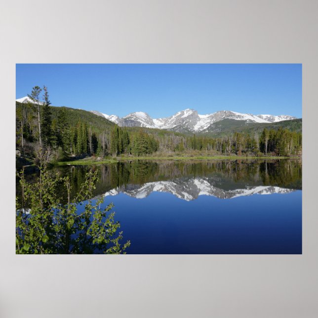Sprague Lake I at Rocky Mountain National Park Poster (Front)