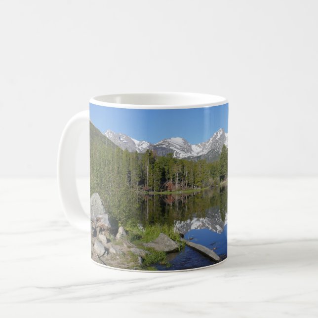 Sprague Lake II at Rocky Mountain National Park Coffee Mug (Front Left)
