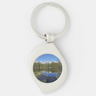 Sprague Lake II at Rocky Mountain National Park Keychain