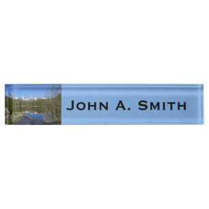 Sprague Lake II at Rocky Mountain National Park Nameplate
