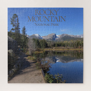 Sprague Lake Rocky Mtn National Park Colorado  Jigsaw Puzzle