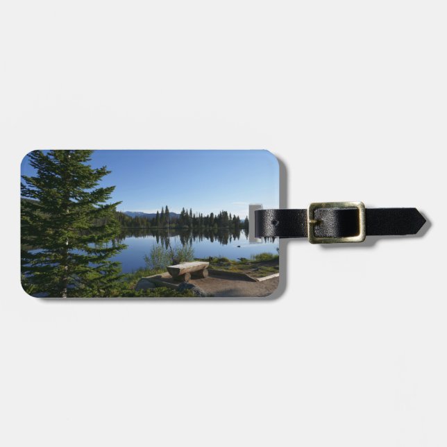 Sprague Lake View Luggage Tag (Front Horizontal)