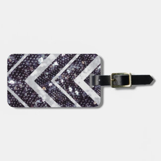 Sprakly Chevron Luggage Tag