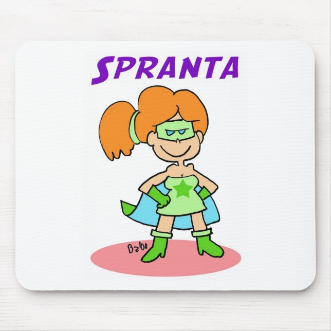 spranta esperanto mouse pad (Front)