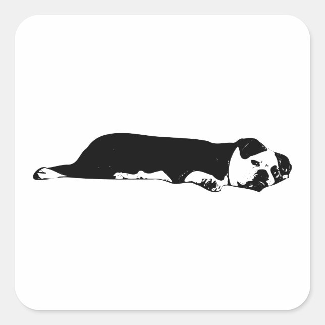Sprawl Bulldog Sticker (Front)