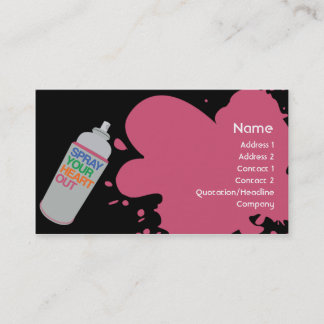 Spray - Business Card