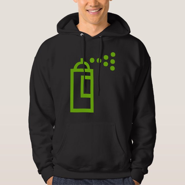 Spray Can Icon Hoodie (Front)