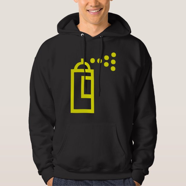 Spray Can Icon Hoodie (Front)