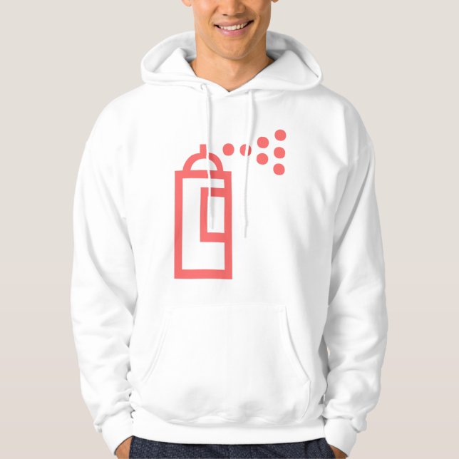 Spray Can Icon Hoodie (Front)