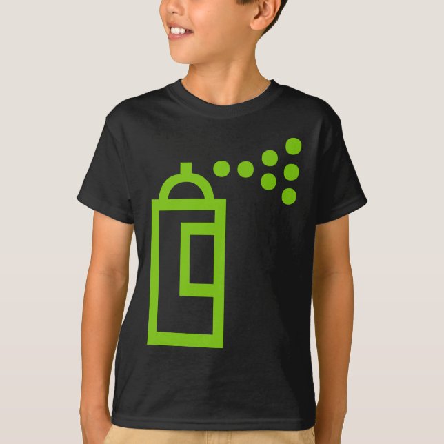 Spray Can Icon T-Shirt (Front)