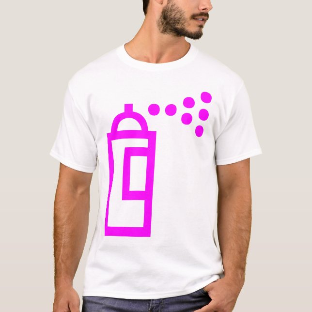 Spray Can Icon T-Shirt (Front)