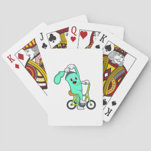 Spray can with Bicycle Playing Cards