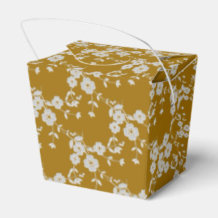 Spray Floral Style 1-Or-Blanc 2 BALLOTINS t o