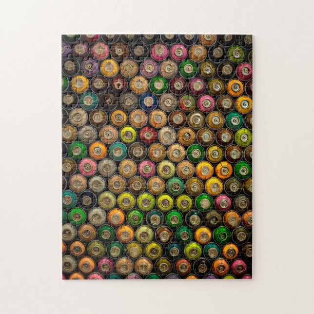 Spray Paint Cans Jigsaw Puzzle (Vertical)