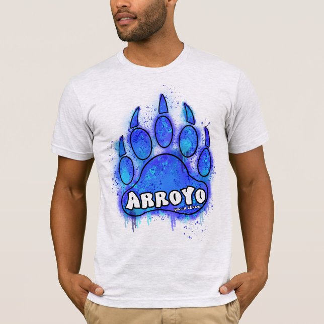 Spray paint paw T-Shirt (Front)