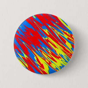 Spray Paint Red Yellow Blue 2 Inch Round Button