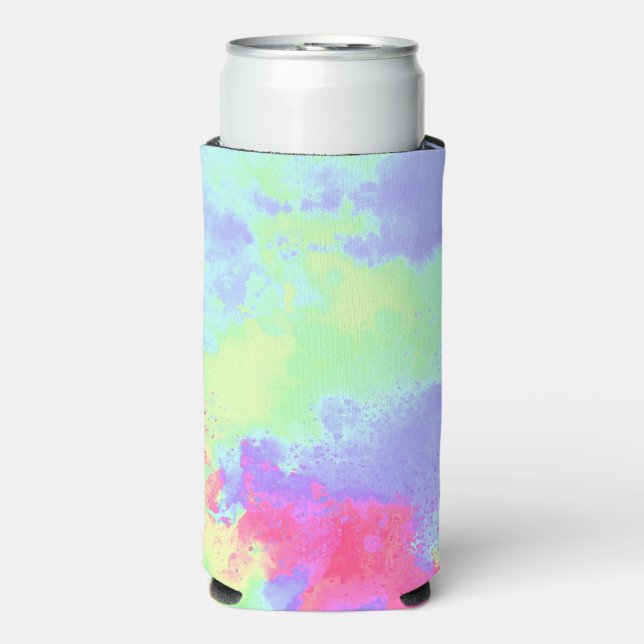 Spray Paint Splatter Effect Cooler (Seltzer Front)