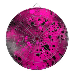 Spray Paint Splatter Effect Dartboard