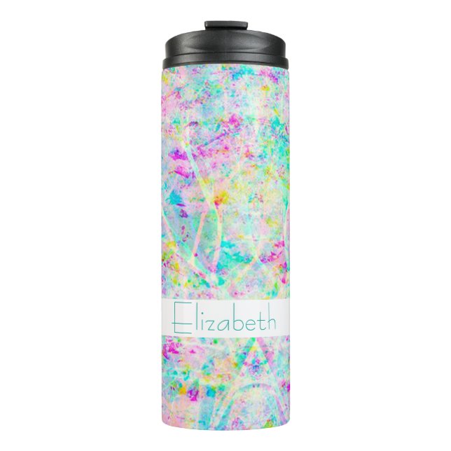 Spray Paint Thermal Tumbler (Front)