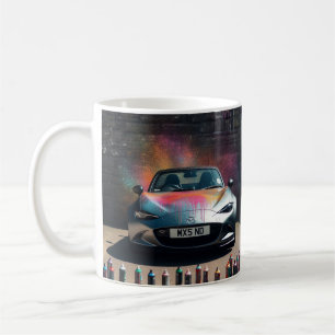 Spray painted Mazda MX5 Miata ND Gen 4 Mug