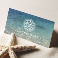 Spray Tan Vintage Sun Spa Logo Tropical Beach