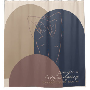 Spray Tanning Sculpted Contouring Girl Body