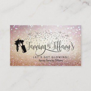 SPRAY TANS BUSINESS CARD