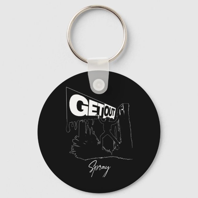 Sprays 2 Sticker  Keychain (Front)