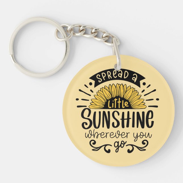 Spread a little sunshine wherever you go. (Devant)