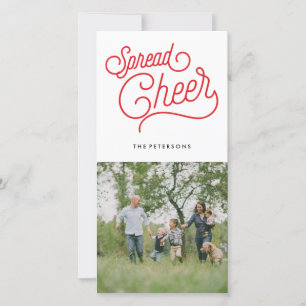 Spread Cheer Holiday Card