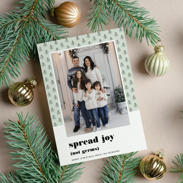 Spread Joy, Not Germs | Funny 2020 Holiday Card (Creator Uploaded)