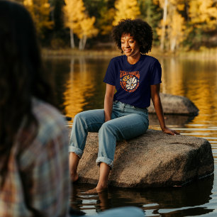 Spread Kindness Around the Entire World Retro Flor Tri-Blend Shirt