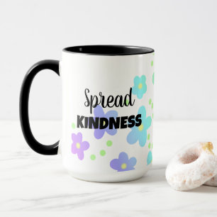 Spread Kindness Floral Mug