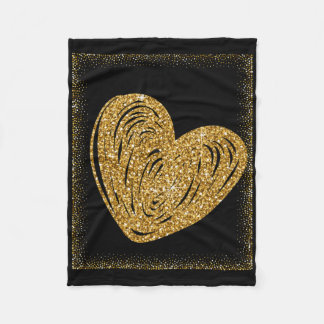 Spread Kindness Like Glitter Sticker  Fleece Blanket