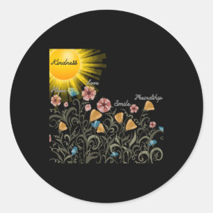 Spread Kindness Like Sunshine T Shirt Sticker