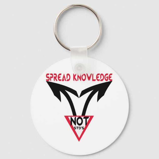 SPREAD KNOWLEDGE KEYCHAIN (Front)