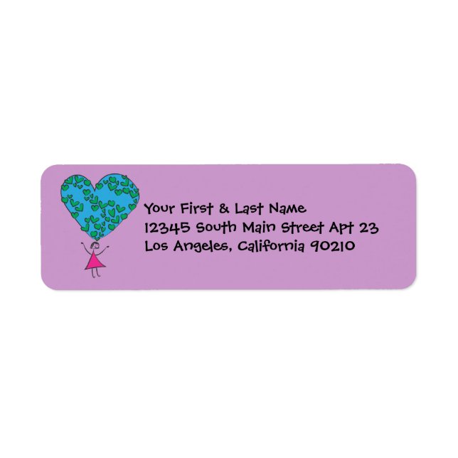 Spread Love Around The World Peace On Earth (Front)