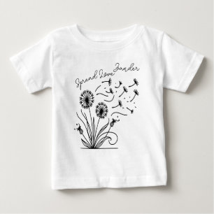 "Spread Love" Customizable Baby T-Shirt