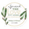 Spread Love Greenery Wedding Hand Sanitizer Favour