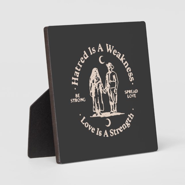 spread love plaque (Front)