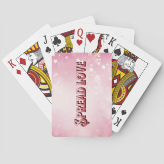 Spread Love Playing Cards