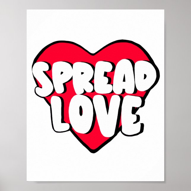 spread love poster (Front)