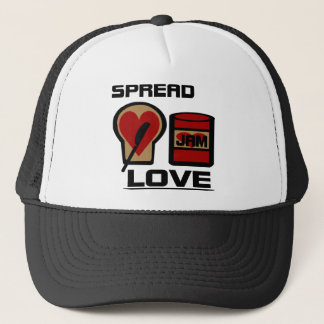 Spread Love With Love Jam Bottle And WW Bread Trucker Hat