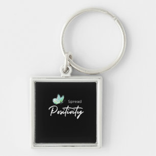 Spread Positivity Keychain