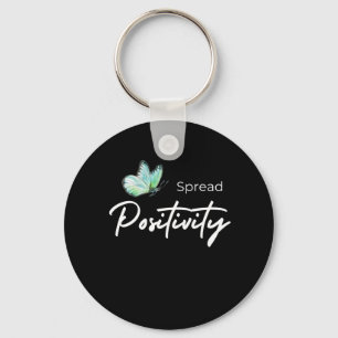Spread Positivity Keychain