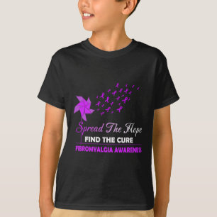 Spread The Hope Fibromyalgia Awareness T-Shirt
